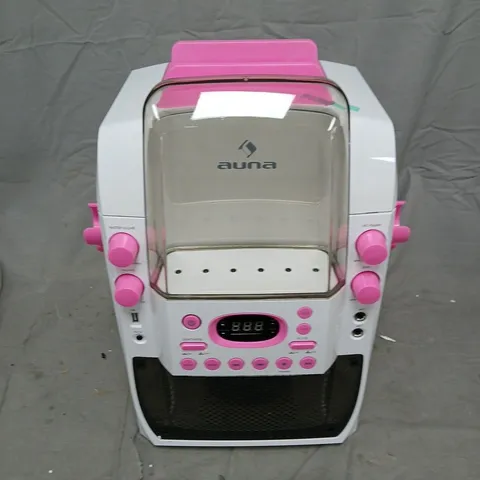 BOXED KARAOKE BLUETOOTH CD PLAYER SINGING MACHINE HI FI SPEAKER PARTY