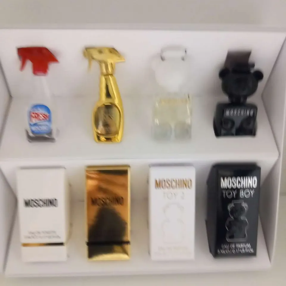 BOXED MOSCHINO MINATURE COLLECTION