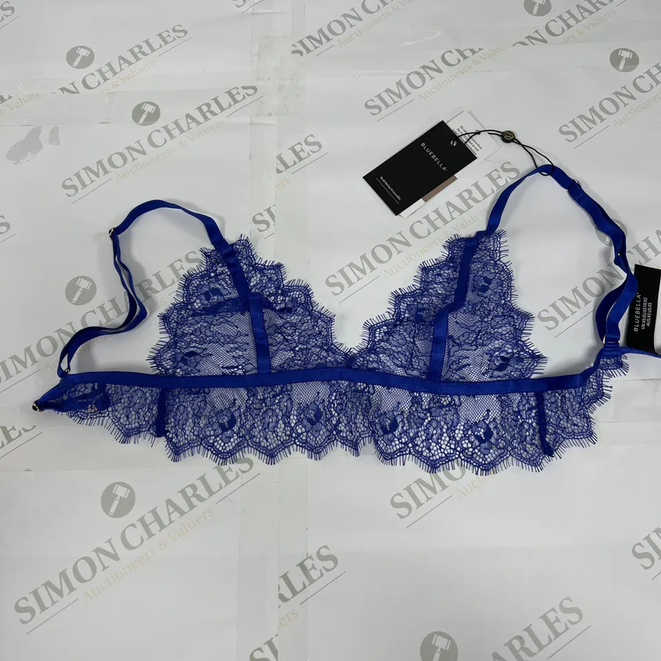BLUEBELLA GRACE SOFT BRA IN BLUE SIZE XS