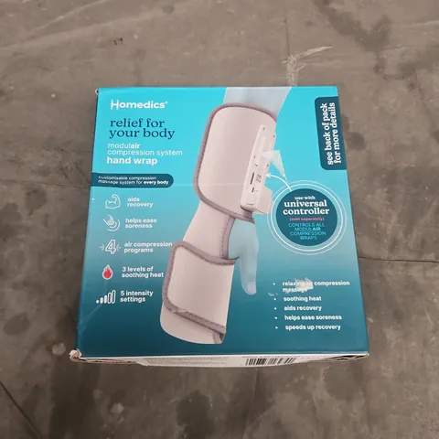 BOXED HOMEDICS MODULAR COMPRESSION SYSTEM HAND WRAP