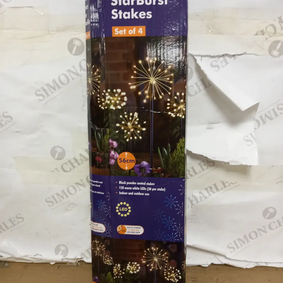 SMART GARDEN STARBURST STAKES - LARGE RRP £22.99