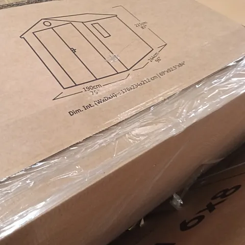 BOXED KETER GARDEN STORAGE SHED ( 2 BOXES ) 