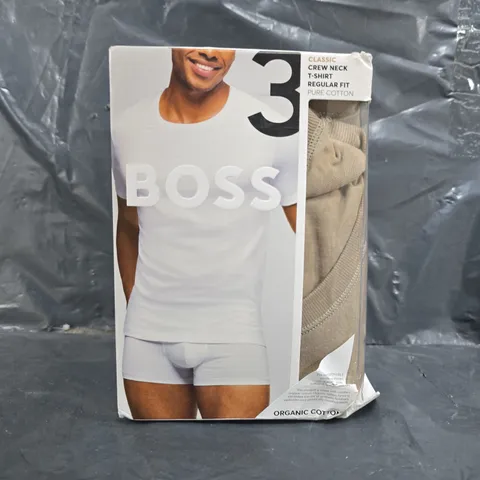 HUGO BOSS CLASSIC CREW NECK TEE'S - SIZE L