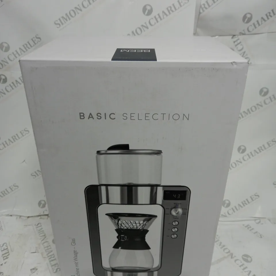BOXED BEEM POUR OVER FILTER COFFEE MACHINE