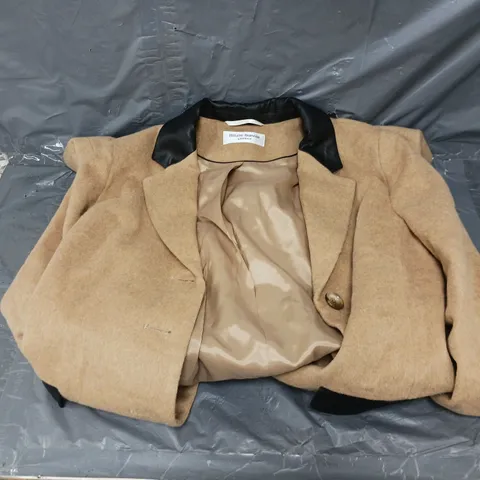 HELEN BERMAN COLEGE COAT CAMEL SIZE 16 