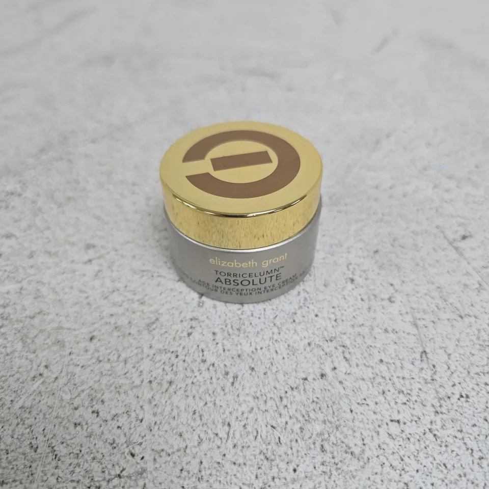 ELIZABETH GRANT TORRICELUMN ABSOLUTE AGE INTERCEPTION EYE CREAM 30ML UNBOXED