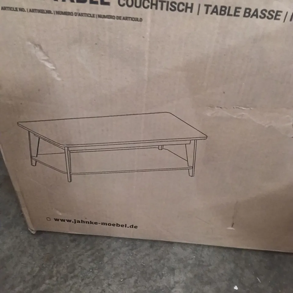 BOXED SIXTY COFFEE TABLE - OAK BLACK