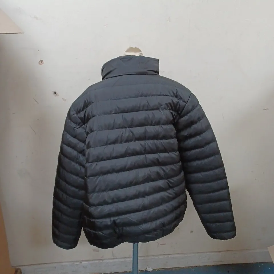 BENCH MEDIUM BLACK PUFFER COAT 