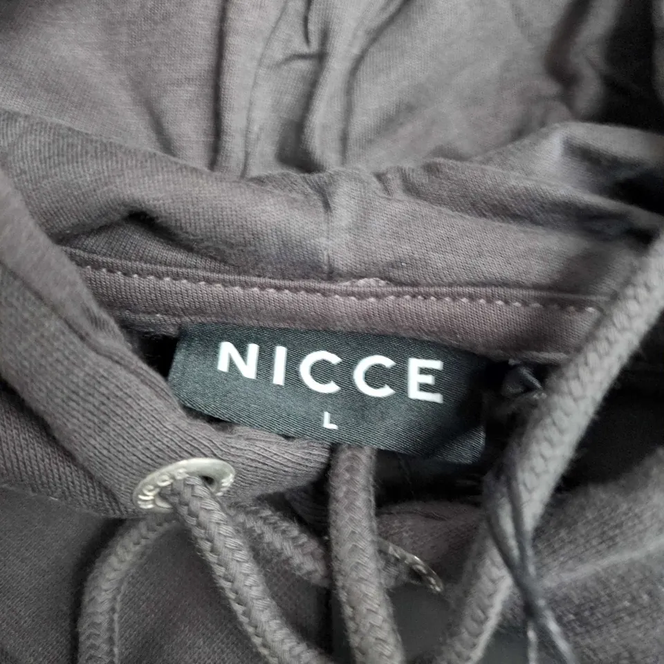 NICCE HOODIE – DARK GREY, SIZE L