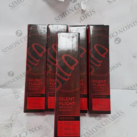 LOT OF 5 SUREFIRE SILENT FLIGHT 680 GAMING MOUSE PAD