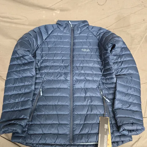 RAB MICROLIGHT JACKET – WOMEN'S, TEMPEST BLUE, UK 12