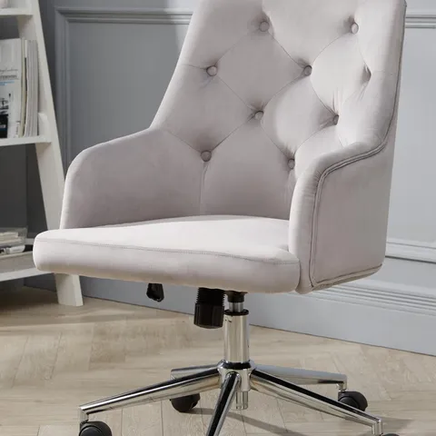 WARRICK FABRIC OFFICE CHAIR - COLLECTION ONLY