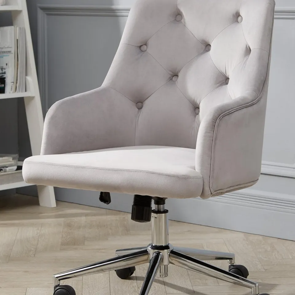 WARRICK FABRIC OFFICE CHAIR - COLLECTION ONLY  RRP £80