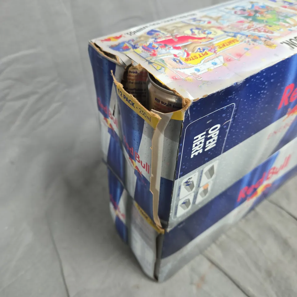 LOT OF 2 250ML 12-PACKS OF REDBULL