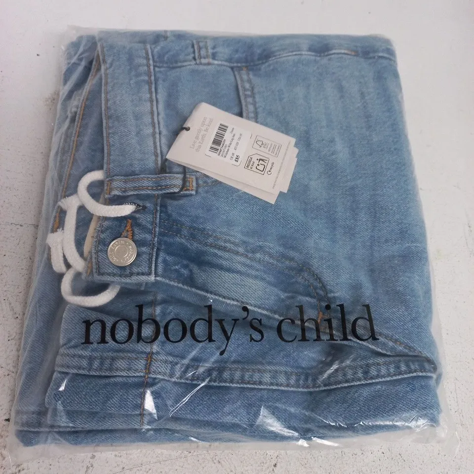 NOBODY'S CHILD DENIM WICKHAM WIDE LEG JEANS – UK 4