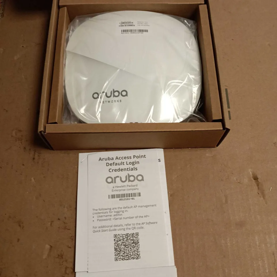 ARUBA NETWORKS WIRELESS ACCESS POINT – ROUND DISK APIN0315