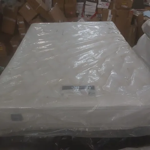 QUALITY BAGGED 4'6" DOUBLE SILENTNIGHT MIRACOIL SPRUNG PIPPA ULTIMATE PILLOWTOP FIRM MATTRESS