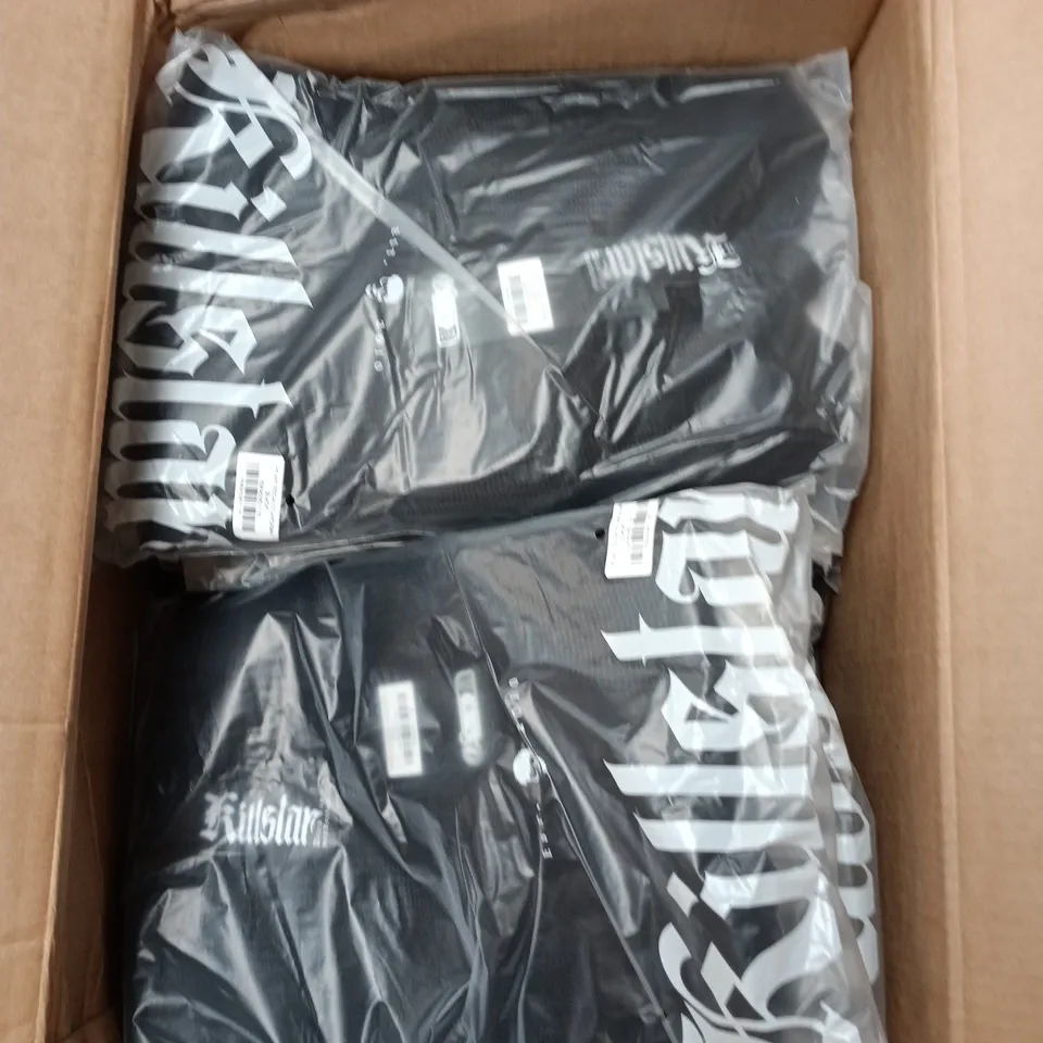 BOX OF APPROXIMATELY 20 BRAND NEW ASSORTED KILLSTAR CLOTHING ITEMS INCLUDING DEAD TROPIC SHORTS AND THE ANTISOCIALS CARDIGAN 