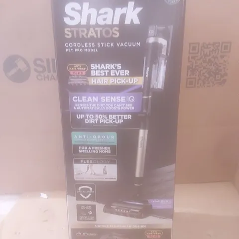 BOXED SHARKNINJA SHARK STRATOS CORDLESS STICK VACUUM PET PRO MODEL IZ400UKT