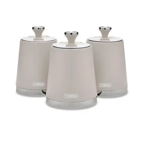 BOXED CAVALETTO 3 PIECE KITCHEN CANISTER SET (SET OF 3)
