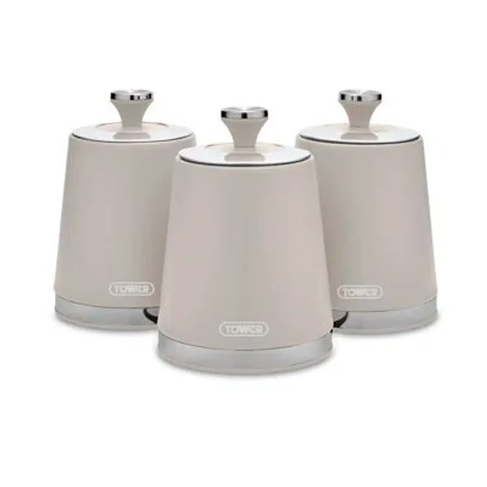BOXED CAVALETTO 3 PIECE KITCHEN CANISTER SET (SET OF 3)