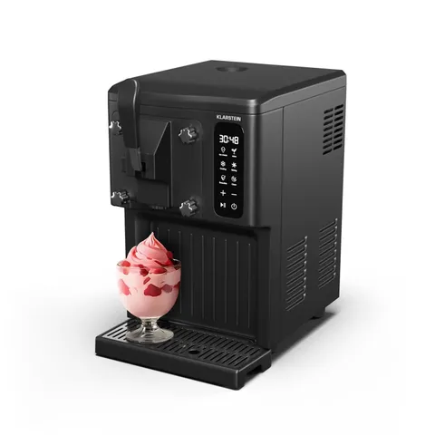 KLARSTEIN SWEET SUNDAE TOUCH 1.5L 250W ICE CREAM MAKER WITH COMPRESSOR BLACK