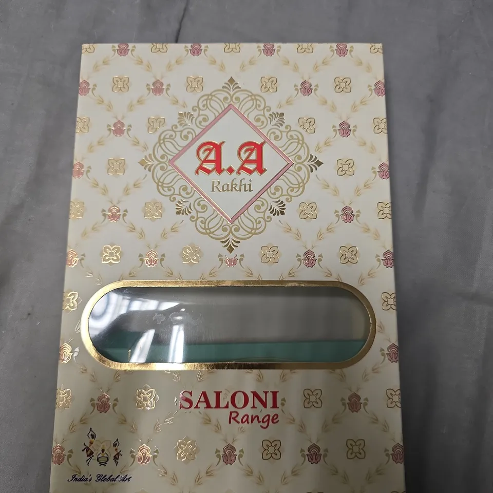 A.A RAKHI SALONI RANGE RAKHI BRACELETS – 3-PIECE SET