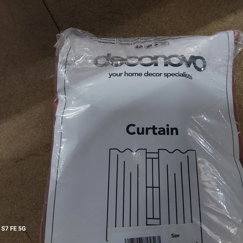 BOST ROOM DARKENING THERMAL CURTAINS DARK RED132 × 214cm