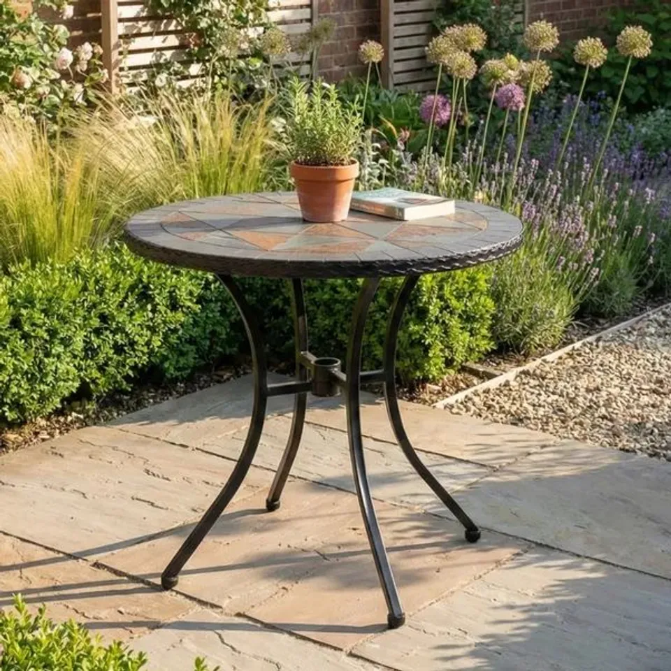 BOXED TAMPA 76cm BISTRO TABLE (1 BOX)