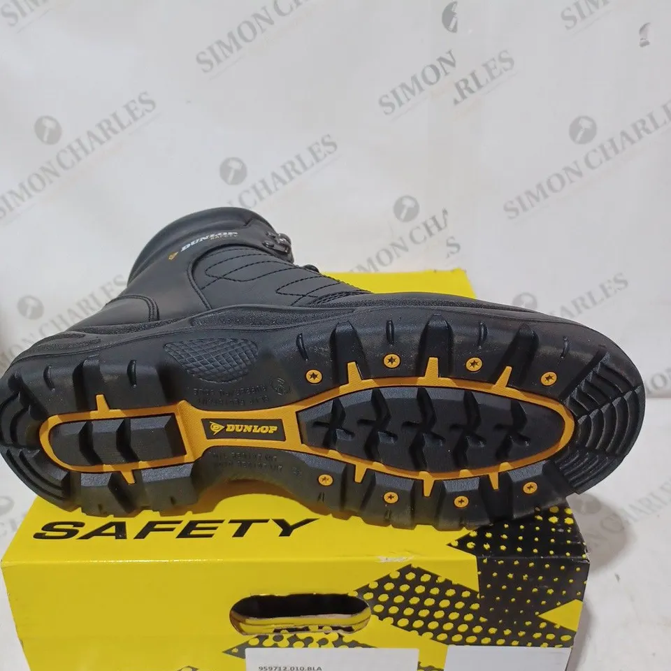 BOXED DUNLOP DAKOTA MENS SAFETY BOOTS - SIZE 10