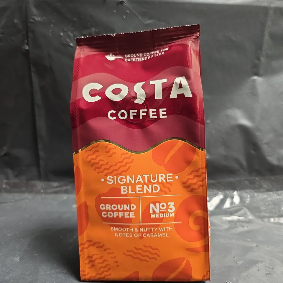 COSTA COFFEE SIGNATURE BLEND GROUND COFFEE – MEDIUM - X5 BAGS
