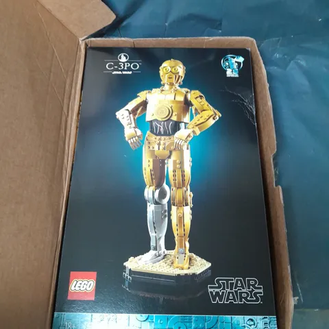 BOXED LEGO STAR WARS C-3PO, DROID CHARACTER FIGURE 75398