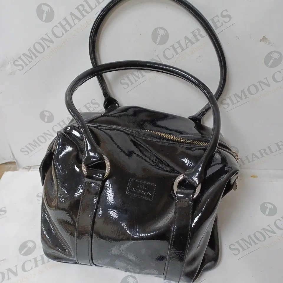 LULU GUINNESS BLACK HANDBAG