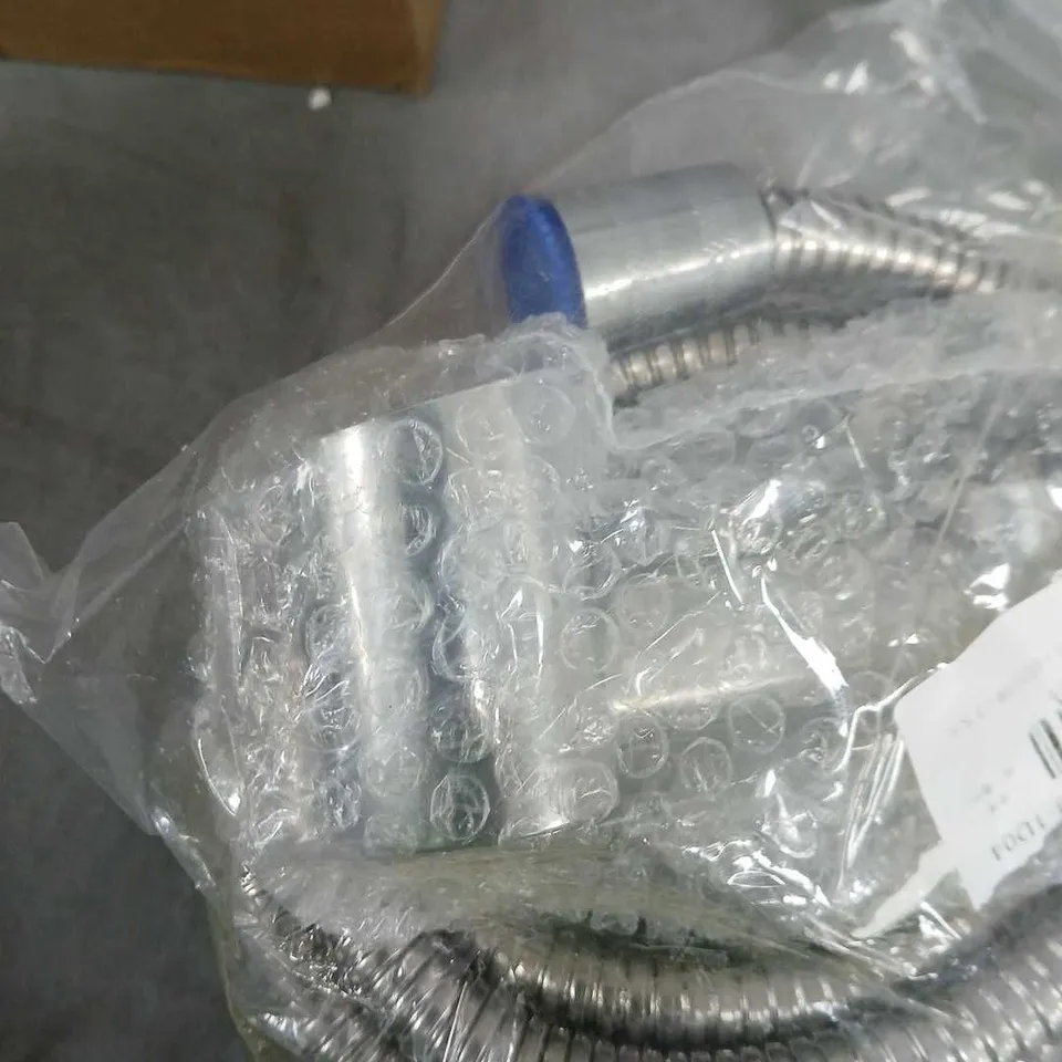 STAINLESS STEEL FLEXIBLE PLUMBING HOSE WITH FITTINGS (NEW IN BAG)