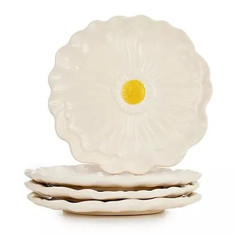 HOME STORIES SET OF 4 PLATES