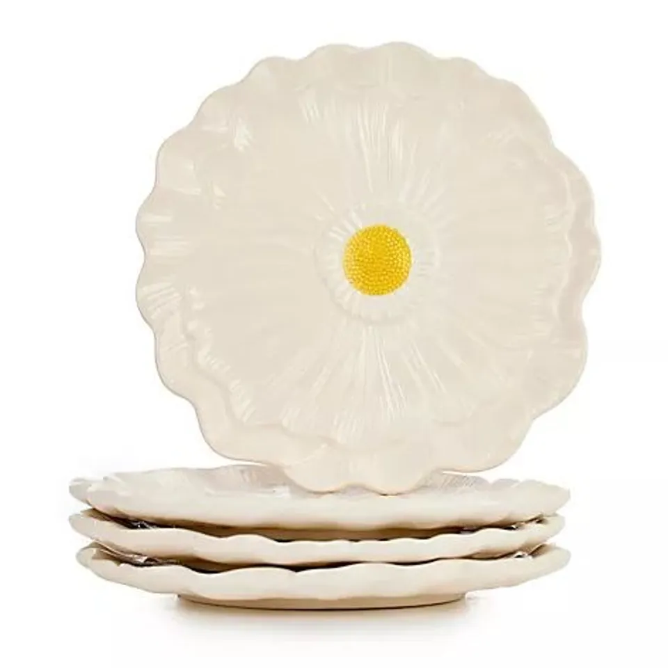 HOME STORIES SET OF 4 PLATES