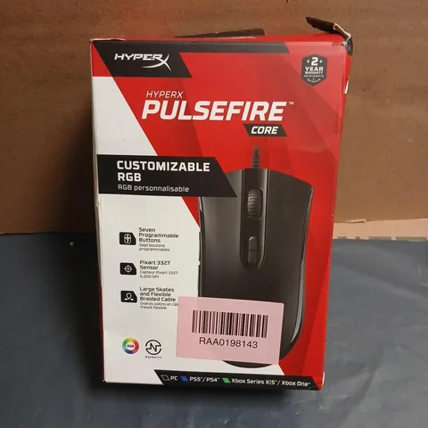 HYPERX PULSEFIRE CORE RGB GAMING MOUSE