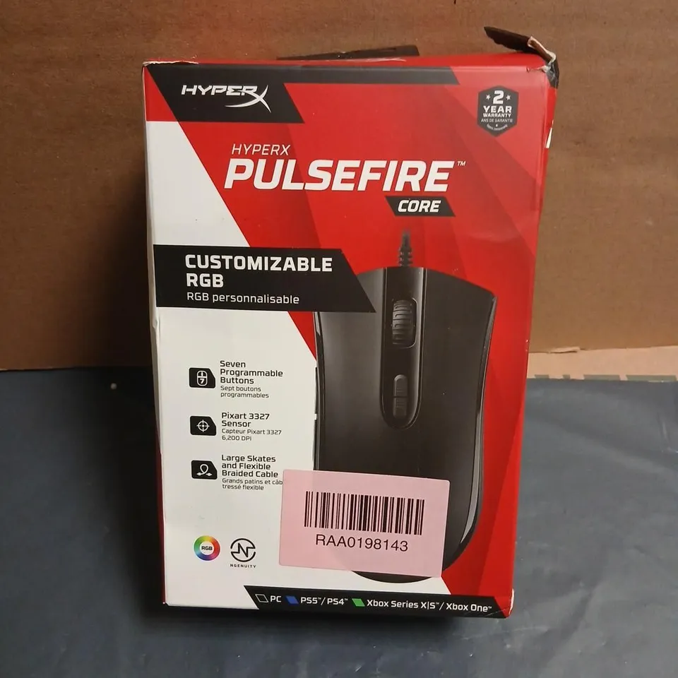 HYPERX PULSEFIRE CORE RGB GAMING MOUSE