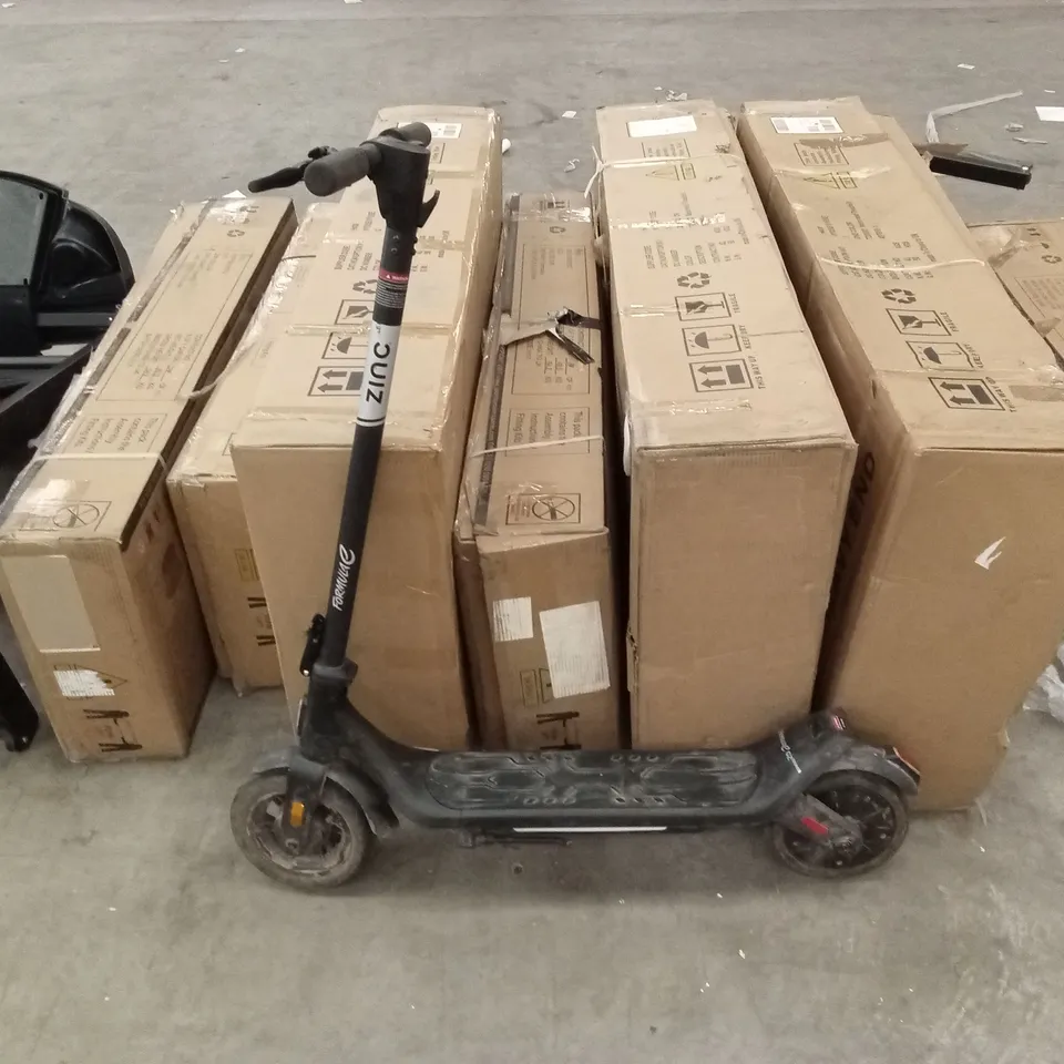 ZINC FOLDING ELECTRIC FORMULA E GZ3 500W SERIES SCOOTER - BLACK RRP £599.99