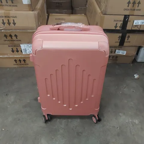 BOXED HARDSHELL SUITCASE - PINK