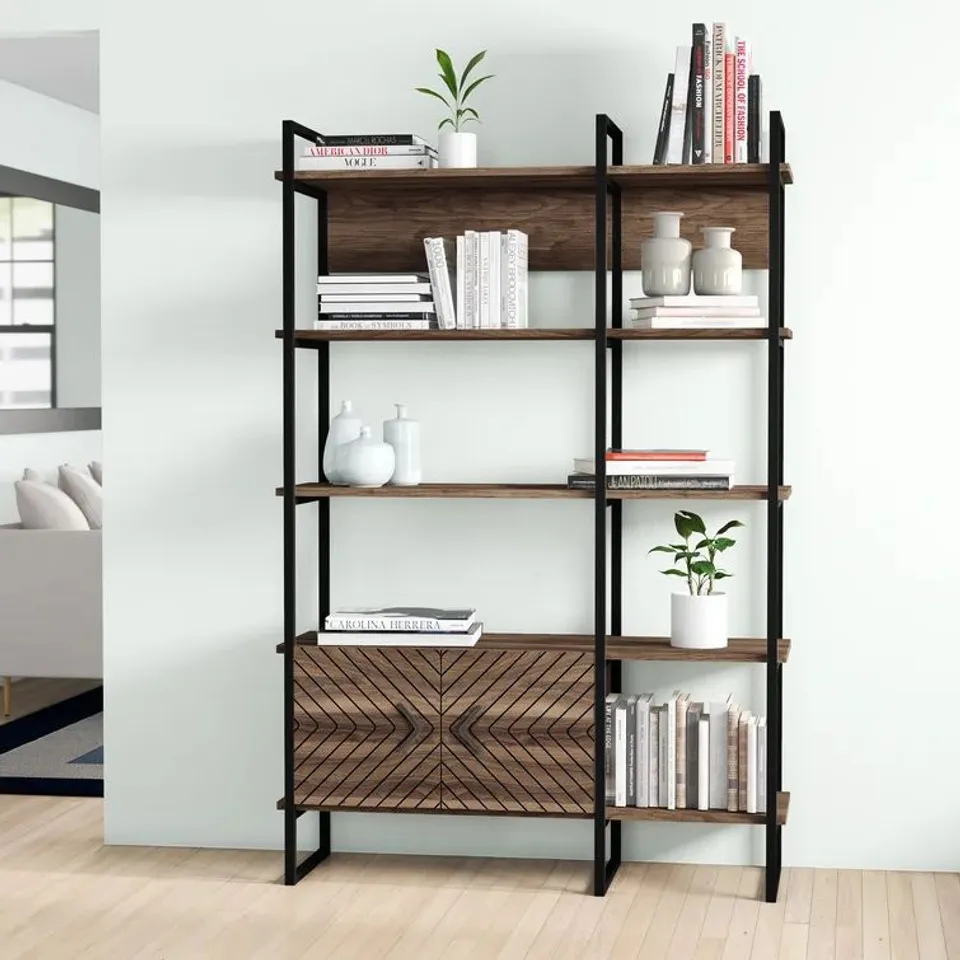FALCO 180CM X 120 CM ETAGERE BOOKCASE
