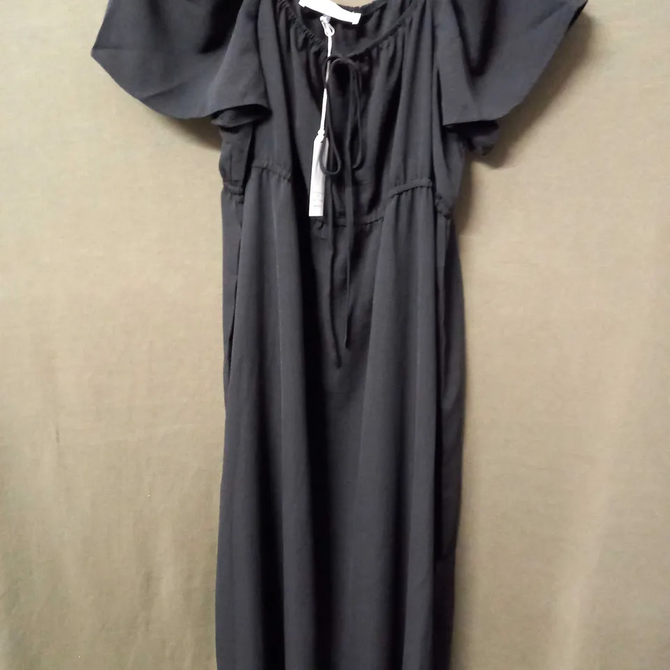 MAISON DE NIMES GYPSY DRESS IN BLACK - LARGE