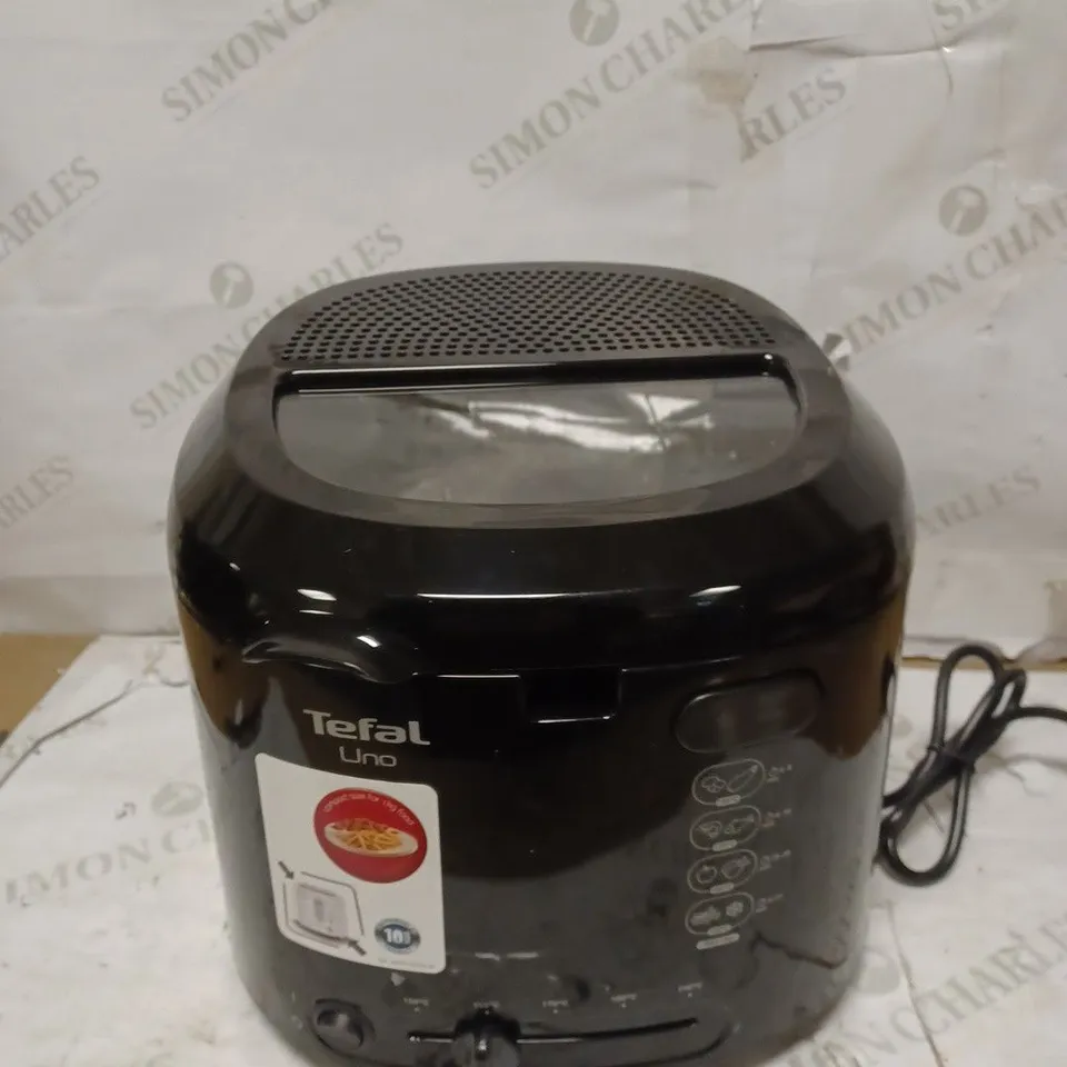 TEFAL UNO FF203840 DEEP FAT FRYER BLACK