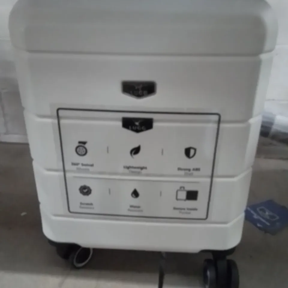 LUGG JETSET CABIN BAG IVORY