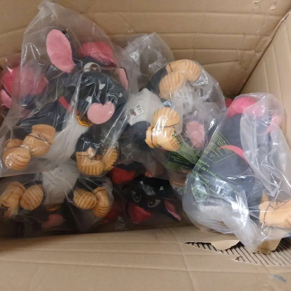 LOT OF 10 DIPPER THE DIGGER GIRL PLUSHIES