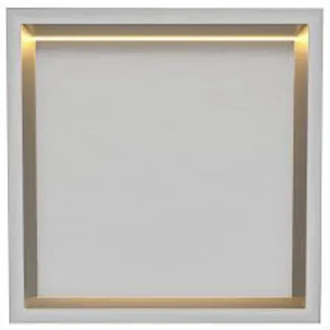 BOXED JTP VOS SQUARE SHOWER NICHE 300MM H X 300MM W - BRUSHED BRASS QUICK CODE: 2853483