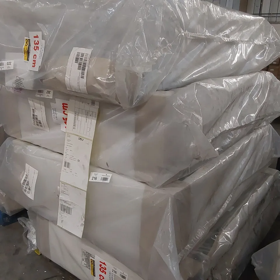 PALLET CONTAINING 4x BAGGED ASSORTED EMMA DIVAN BASE PARTS