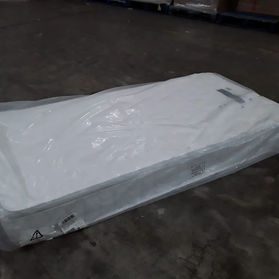 BAGGED DESIGNER 3FT SILENTNIGHT PILLOWTOP MIRACOIL SPRUNG FIRM MATTRESS  RRP £349