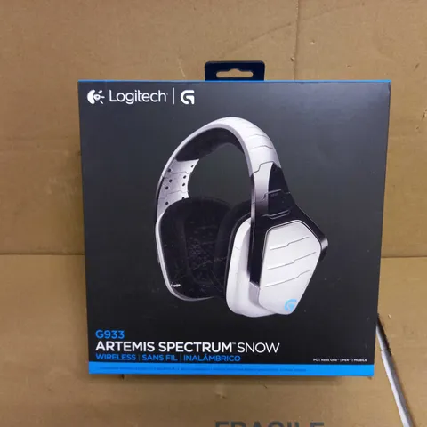LOGITECH ARTEMIS SPECTRUM SNOW G633 GAMING HEADPHONES