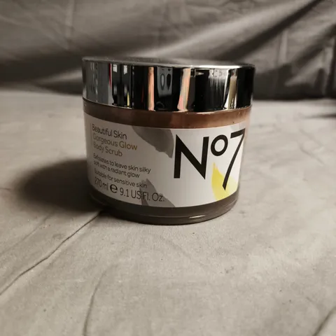 NO7 BEAUTIFUL SKIN GORGEOUS GLOW BODY SCRUB – 270 ML